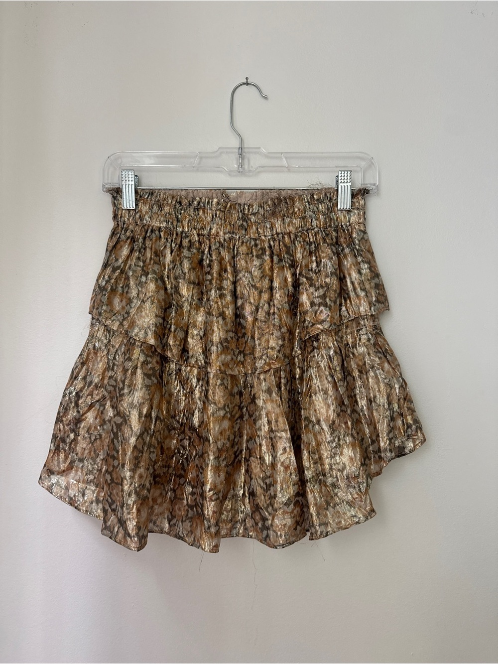 LoveShackFancy Heritage Ruffle Mini Skirt - Picture 4 of 5